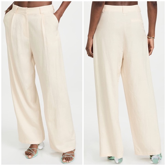 Lioness Pants - Lioness La Quinta Pants Off White Size Small